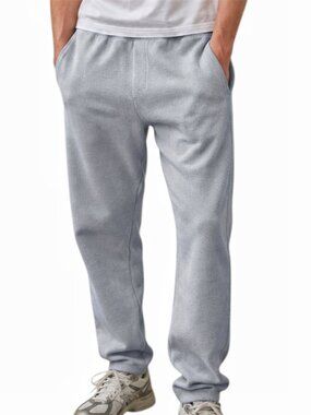 S/M Mens Lululemon Textured Spacer Classic Tapered Pant light Gray